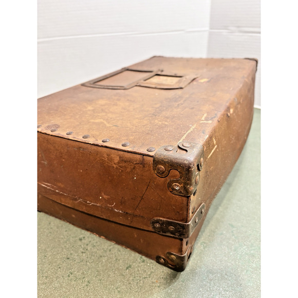 Vintage Military "LAUNDRIPAK" Mailing Laundry Hard Shell Box/Case w/ label - Picture 15 of 16